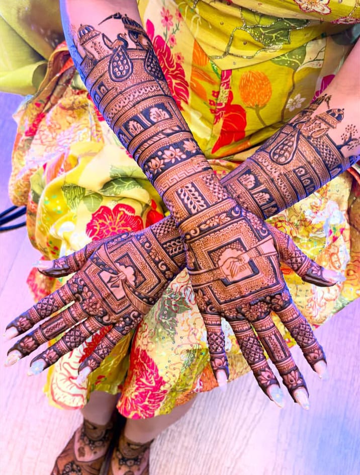 Royal Bridal — Full Hands — 16