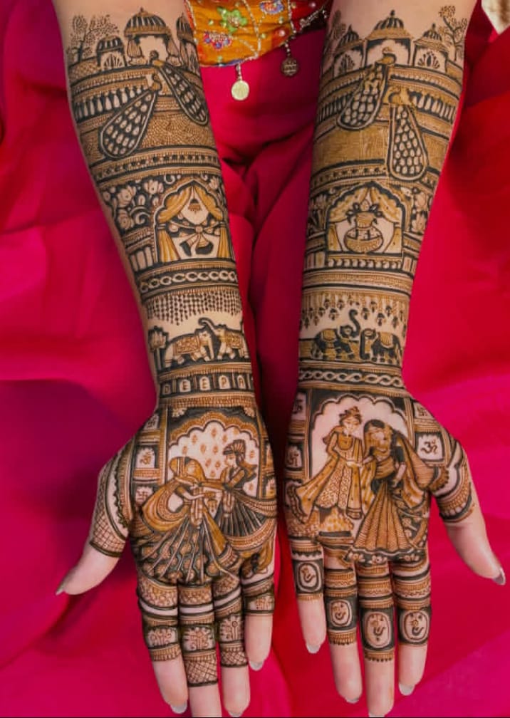 Royal Bridal — Full Hands — 31